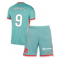 Camiseta Atletico Madrid Alexander Sorloth #9 Segunda Equipación Replica 2024-25 para niños mangas cortas (+ Pantalones cortos)